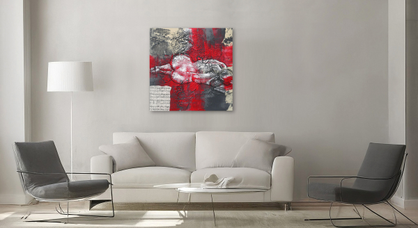 Mixed-Media-Kollage von Frank Henning: Akt #3 - 2025, 60 x 60 x 4 cm, Kohle, Acryl, Schellack, Kahari-Papier auf Leinwand. Frank Henning lebt und arbeitet in Nümbrecht im Oberbergischen Kreis, unweit von Köln in NRW, Deutschland.