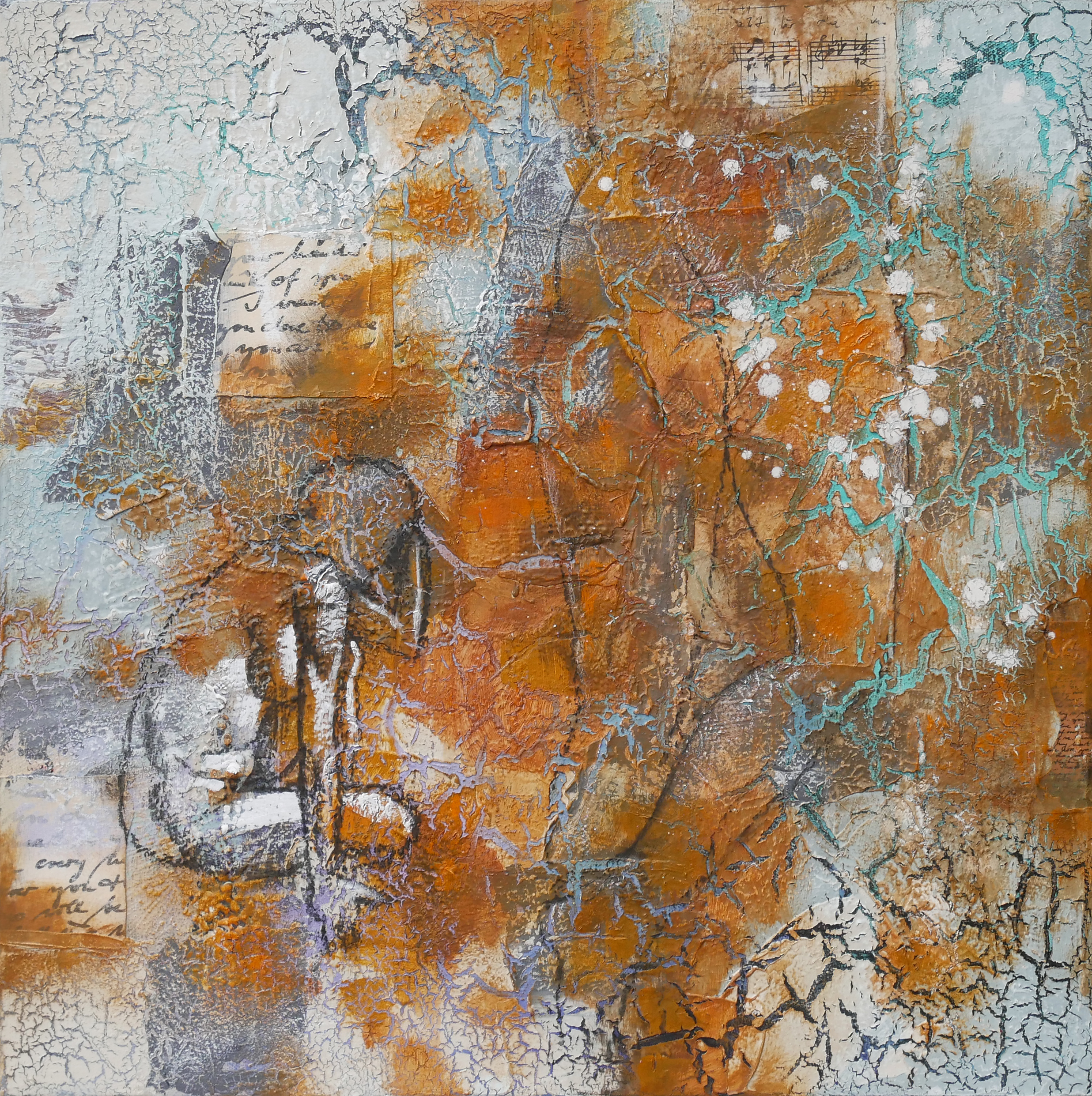 Cosma_02 Cosma 2 Acrylbild auf Leinwand