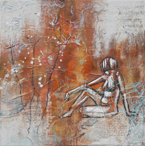 Cosma 6 Acrylbild auf Leinwand